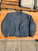 Hugo boss vintage heren bomber jas (maat L) denim, Ophalen of Verzenden, Zo goed als nieuw, Maat 52/54 (L), Blauw