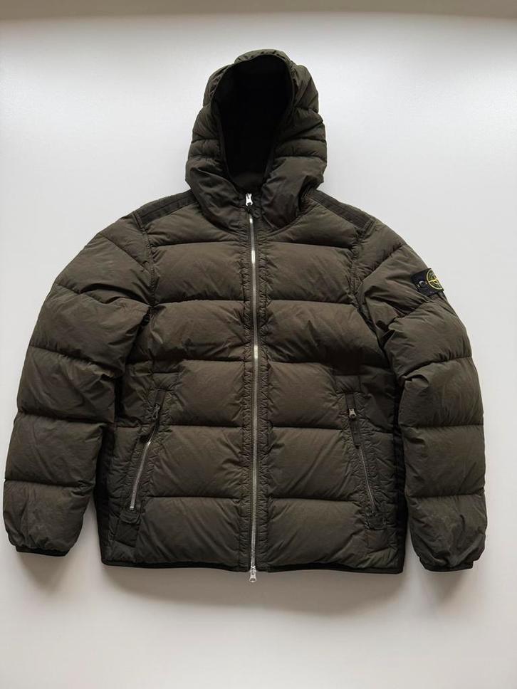 Stone islamd seamless tunnel down jacket S, Kleding | Heren, Jassen | Winter, Zo goed als nieuw, Ophalen of Verzenden