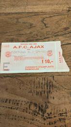 Ajax-Fortuna Sittard 29 januari 1989, Ophalen of Verzenden, Gebruikt, Ajax, Overige typen