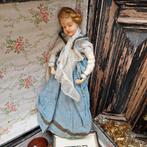 Kerstversiering kerstengel engel brocante wassen hoofdje, Diversen, Kerst, Ophalen of Verzenden