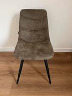 4x eetkamerstoel – olijfgroen, Huis en Inrichting, Stoelen, Ophalen, Gebruikt, Vier