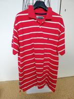 Mooie Polo/t-shirt Gaastra rood/wit gestreept maat L, Maat 52/54 (L), Gaastra, Ophalen of Verzenden, Zo goed als nieuw