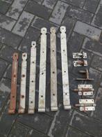 Duimhengen, hang en sluitwerk scharnieren slot, Ophalen of Verzenden, Gebruikt, IJzer, Overige typen