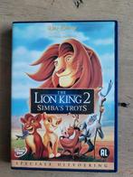 DVD The lion king 2 Simba's trots, Alle leeftijden, Ophalen of Verzenden, Zo goed als nieuw