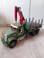 Bruder Mack houttransport, Kinderen en Baby's, Ophalen, Zo goed als nieuw