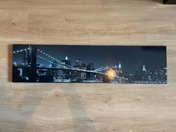 New York op houten lijst beschikbaar voor biedingen