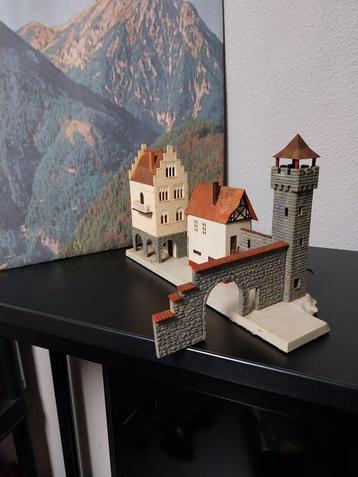 Faller, stadsmuur met ruïne.  beschikbaar voor biedingen