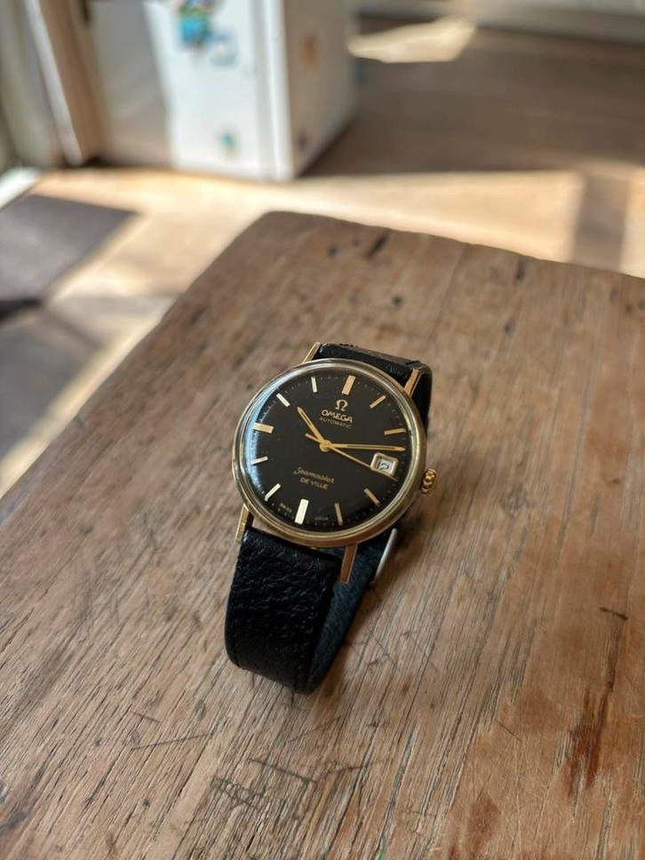 1964 Omega Seamaster Deville horloge, Sieraden, Tassen en Uiterlijk, Horloges | Heren, Gebruikt, Polshorloge, Omega, Leer, Ophalen of Verzenden