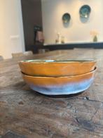 HK Living 70s Pasta Bord - Golden Hour, Huis en Inrichting, Keuken | Servies, Nieuw, Ophalen of Verzenden, Bord(en), Overige stijlen