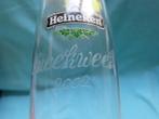 Heineken bierglas met ingegraveerd Sneekweek 2002, Verzamelen, Ophalen of Verzenden, Zo goed als nieuw, Glas of Glazen, Heineken