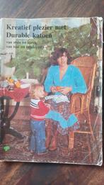 Kreatief plezier met Durable katoen, Ophalen of Verzenden, Gebruikt, Haken, Patroon of Boek