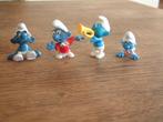 4 smurf brilsmurf Peyo W.Germany en smurf schleich, Ophalen of Verzenden, Poppetje, Figuurtje of Knuffel