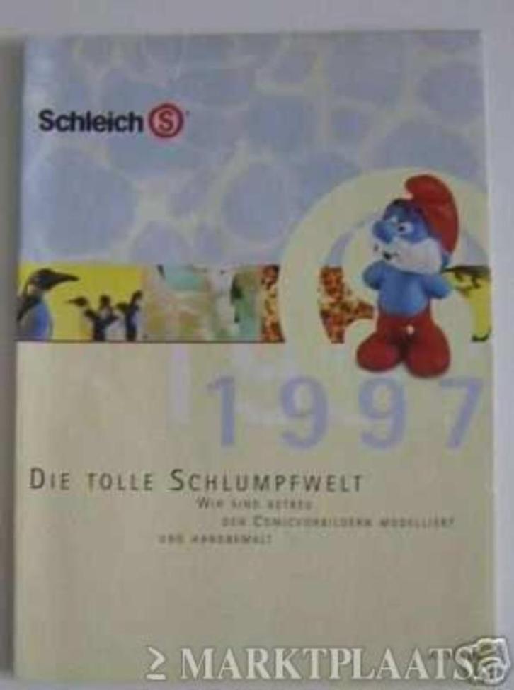 Schleich smurfen catalogus 1997, 14 blz, Verzamelen, Smurfen, Zo goed als nieuw, Overige typen, Verschillende Smurfen, Ophalen of Verzenden