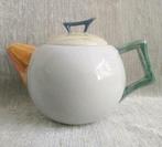 Douwe Egberts theepot van porselein 11,5 cm hoog, Huis en Inrichting, Keuken | Servies, Overige typen, Ophalen of Verzenden, Zo goed als nieuw