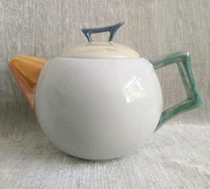 Lang Ebrach theepot voor Douwe Egberts 11,5 cm hoog, Huis en Inrichting, Keuken | Servies, Zo goed als nieuw, Overige typen, Overige stijlen