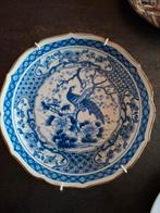 Mooi Wandbord met Pauw, Antiek en Kunst, Antiek | Wandborden en Tegels, Ophalen of Verzenden