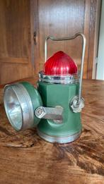 Oude oldtimer draagbare auto noodlamp pechlamp Liez, Ophalen of Verzenden, Batterij