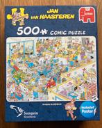 Jumbo puzzel Jan van Haasteren, Bloedbank, 500 stukjes, Ophalen of Verzenden, 500 t/m 1500 stukjes, Legpuzzel, Zo goed als nieuw
