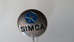 Simca Chrysler oldtimerauto speld, Verzenden, Gebruikt, Merk, Speldje of Pin