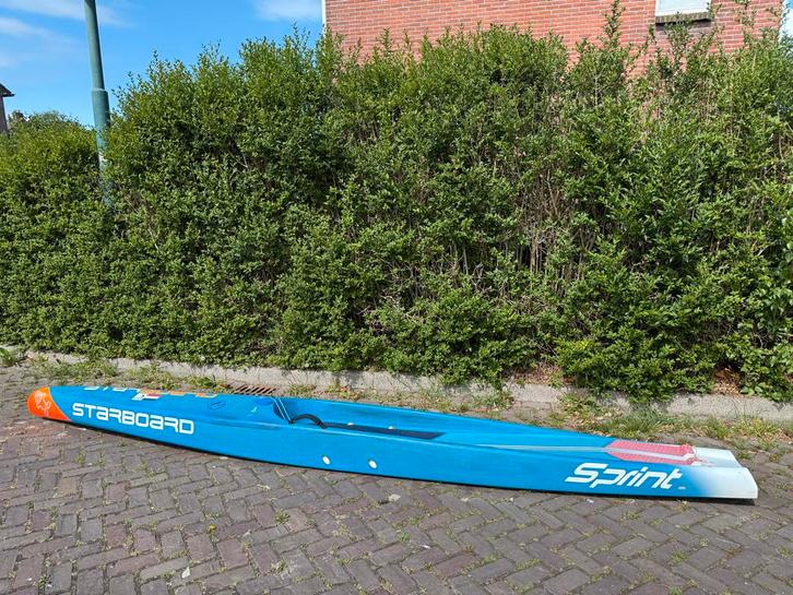 Starboard Sprint 20.75 - Full carbon SUP Board, Watersport en Boten, Kano's, Gebruikt, Kajak, Eén persoon, Ophalen