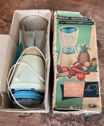 Vintage Malorik blender mixer ook koffiebonen maler beschikbaar voor biedingen