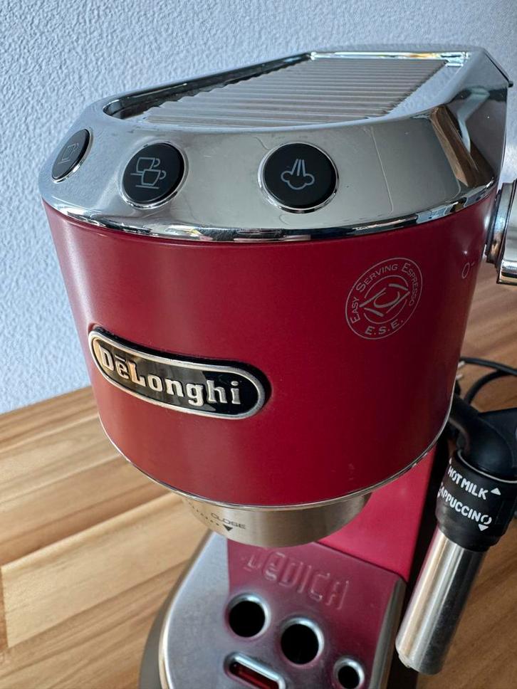 DeLonghi Dedica Espresso Machine - Zo goed als nieuw, Witgoed en Apparatuur, Koffiezetapparaten, Zo goed als nieuw, Gemalen koffie