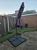 Zweefparasol antraciet, Tuin en Terras, Ophalen of Verzenden, Gebruikt, Zweefparasol