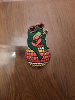 Oeteldonk embleem- kikker, Hobby en Vrije tijd, Kledingapplicaties en Hotfix, Ophalen of Verzenden