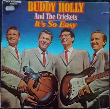 LP - Buddy Holly And The Crickets (2) ‎– It's So Easy beschikbaar voor biedingen