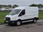 FORD TRANSIT 2.0 tdci 130 l2h2, Auto's, Gebruikt, Euro 6, 129 pk, Wit
