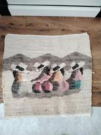 Chili Wandkleed - Handgemaakt, Huis en Inrichting, Gebruikt, 50 tot 100 cm, Crème, Rechthoekig