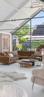 Hoffz Prachtige bank, Ophalen, Zo goed als nieuw, Vierpersoons of meer, Leer