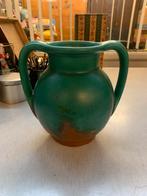 Vaas mooie groene keramieken Engelse vaas jaren 60, Huis en Inrichting, Woonaccessoires | Vazen, Ophalen of Verzenden, Zo goed als nieuw