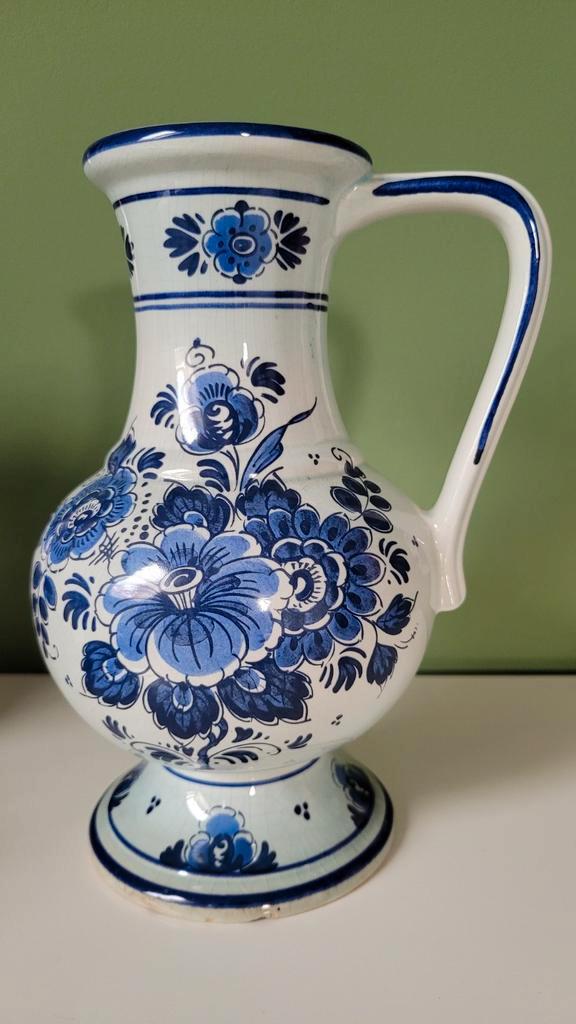 Delfts Blauwe Vaas - Handwerk 1876 - Holland, Antiek en Kunst, Antiek | Vazen, Ophalen of Verzenden