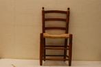 Houten kinderstoel met rieten zitting 48237, Kinderen en Baby's, Ophalen of Verzenden, Gebruikt, Overige typen