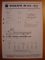 Volvo N12 Technische Specificatie folder 1974 Torpedo Neus, Ophalen, Volvo, Volvo, Zo goed als nieuw