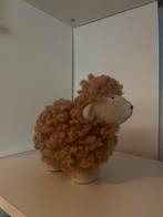 Keramiek schaap met wol - decoratief beeld, Ophalen of Verzenden, Zo goed als nieuw