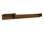 Vintage houten wandplank boekenplank in eiken minimalistisch