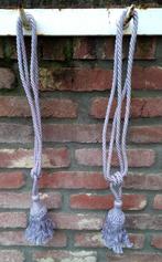 Vintage lila gordijnkoorden embrasse met flos 2 Stuks (BO11), Huis en Inrichting, Stoffering | Gordijnen en Lamellen, Ophalen of Verzenden