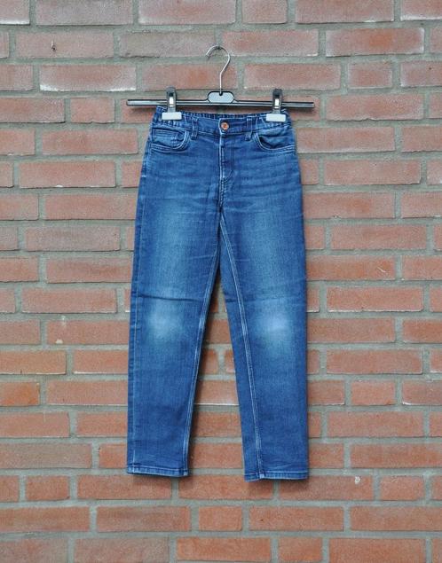 jeans 134, spijkerbroek 134, kinderkleding 134, Kinderen en Baby's, Kinderkleding | Maat 134, Zo goed als nieuw, Meisje, Broek