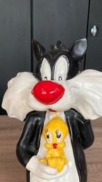 Vintage Sylvester en Tweety Beeld, Verzamelen, Stripfiguren, Gebruikt, Verzenden, W, W