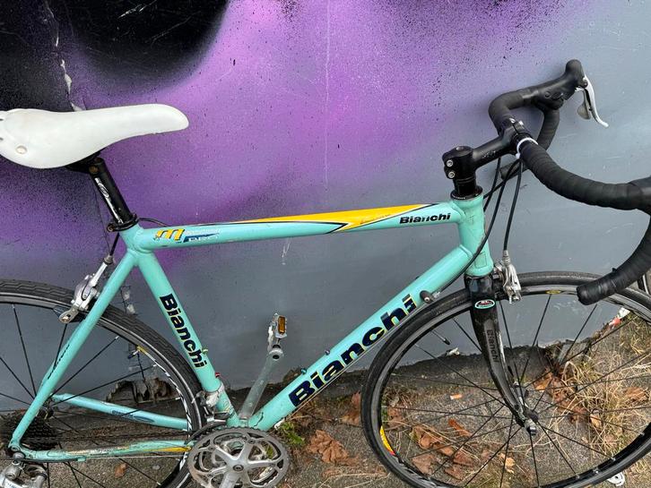 Bianchi Racefiets Aluminium frame, Fietsen en Brommers, Fietsen | Racefietsen, Gebruikt, Heren, Overige merken, Minder dan 10 versnellingen