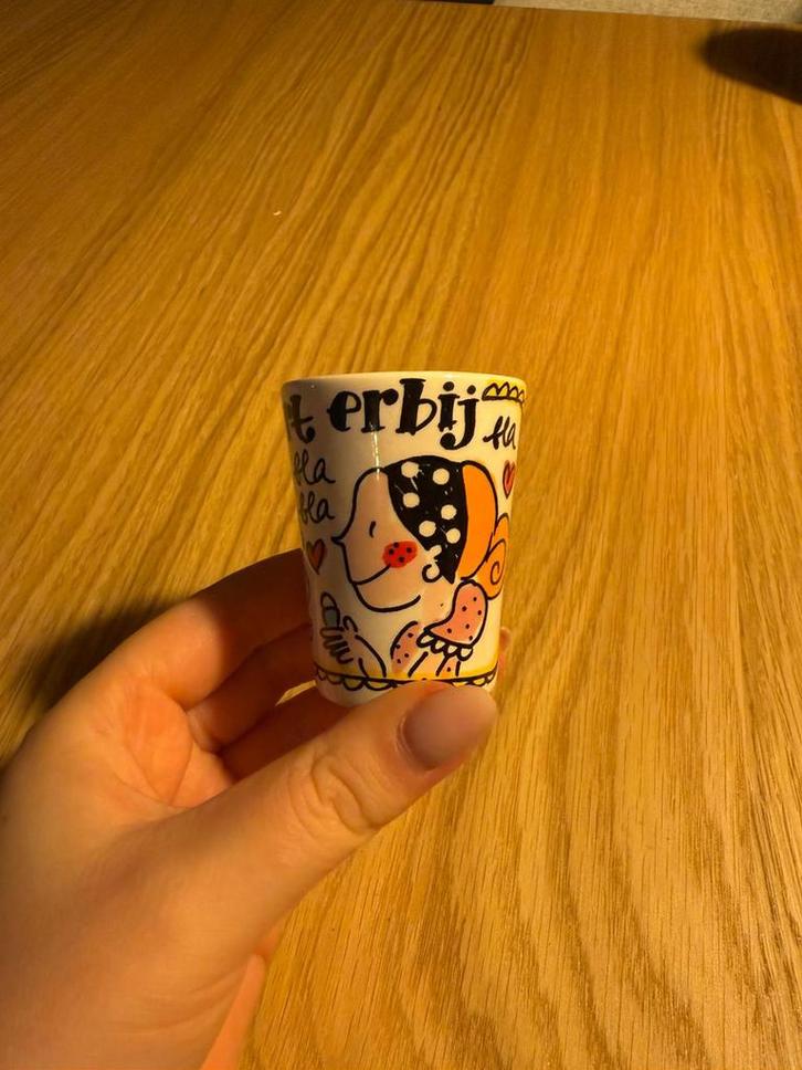 Eierdopje Blond Amsterdam, Huis en Inrichting, Keuken | Servies, Zo goed als nieuw, Overige typen, Blond Amsterdam, Keramiek, Ophalen of Verzenden