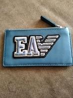 Pasje houder emporio armani, Sieraden, Tassen en Uiterlijk, Portemonnees, Overige merken, Gebruikt, Blauw, Ophalen of Verzenden