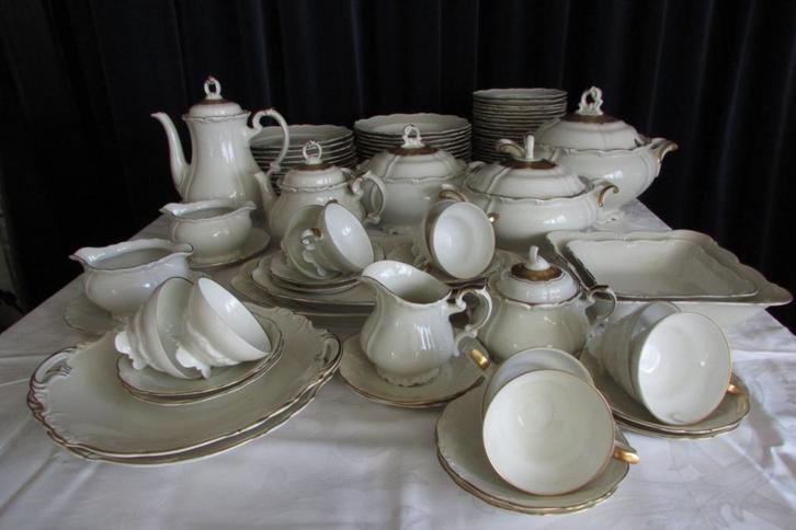 12 delig servies van Edelstein, Antiek en Kunst, Antiek | Servies compleet, Ophalen