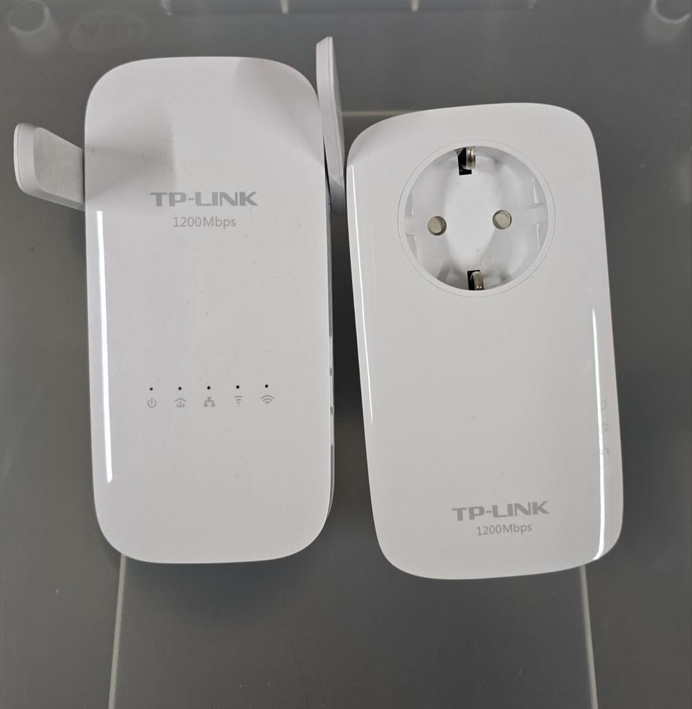 TP-Link AV1000 Powerline Adapter 1200 Mbps, Computers en Software, Powerlines, Gebruikt, Ophalen of Verzenden