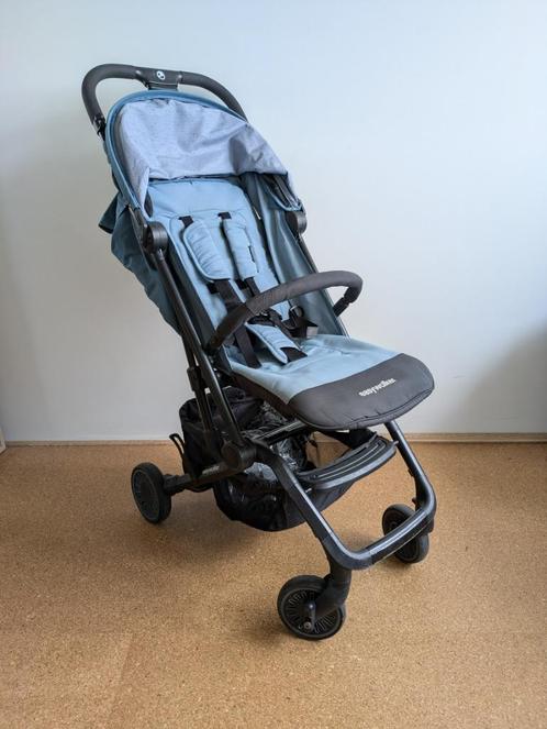 Easywalker Buggy XS (blauw), Kinderen en Baby's, Buggy's, Gebruikt, Overige merken, Regenhoes, Verstelbare rugleuning, Zonnekap