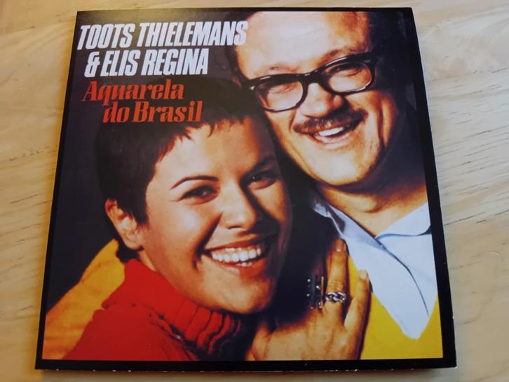 CD Toots Thielemans & Elis Regina - Aquarela Do Brasil, Cd's en Dvd's, Cd's | Jazz en Blues, Zo goed als nieuw, Jazz, 1960 tot 1980
