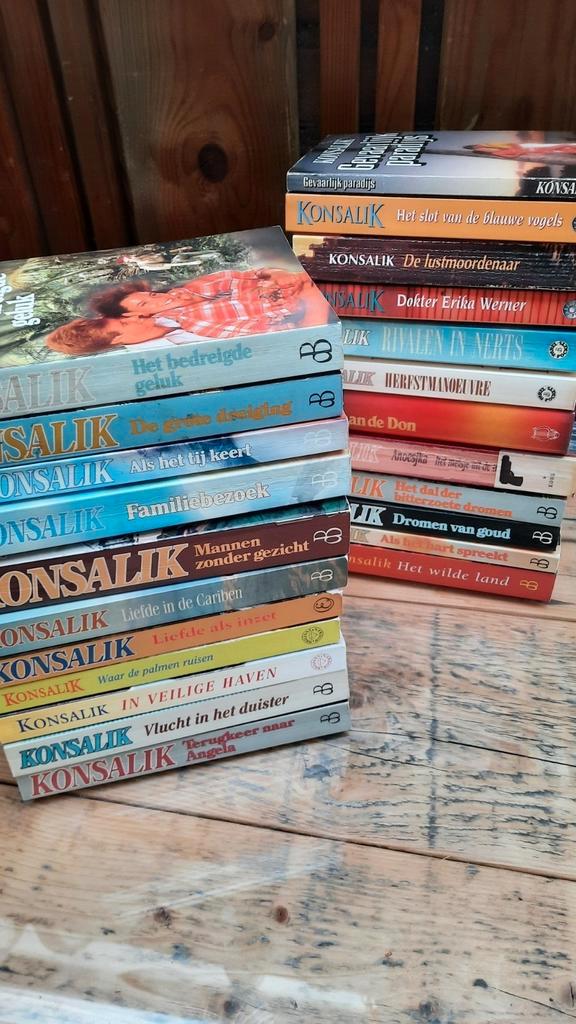 151 x Konsalik (ook het wonder van Bajkonoer, Boeken, Partijen en Verzamelingen, Gelezen, Ophalen