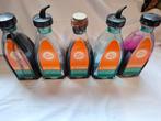 5 flessen Ecoline uit oude school zie foto's, Antiek en Kunst, Ophalen of Verzenden